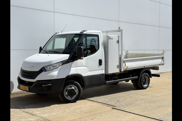 Iveco Daily 35C16 3.0 L4 Kipper Dubbellucht Airco 3.5T Trekhaak Lederen bekleding Benne Tipper