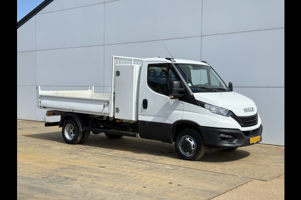 Iveco Daily 35C16 3.0 L4 Kipper Dubbellucht Airco 3.5T Trekhaak Lederen bekleding Benne Tipper
