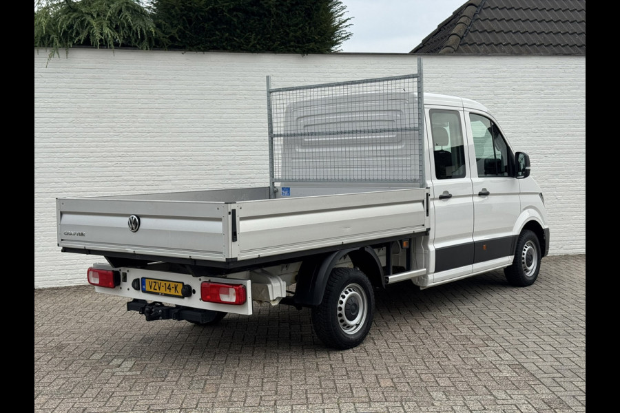 Volkswagen Crafter 35 2.0 TDI L3 Pick up 7 pers. Trekhaak Garantie All season Navigatie Cruise Carplay