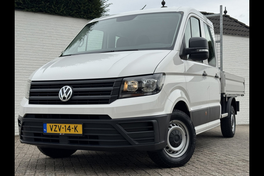 Volkswagen Crafter 35 2.0 TDI L3 Pick up 7 pers. Trekhaak Garantie All season Navigatie Cruise Carplay