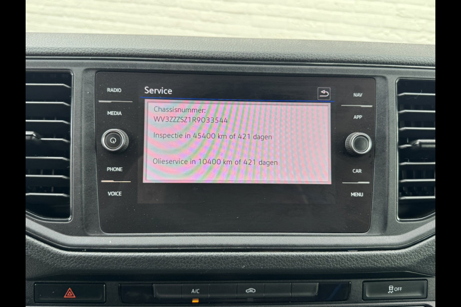 Volkswagen Crafter 35 2.0 TDI L3 Pick up 7 pers. Trekhaak Garantie All season Navigatie Cruise Carplay