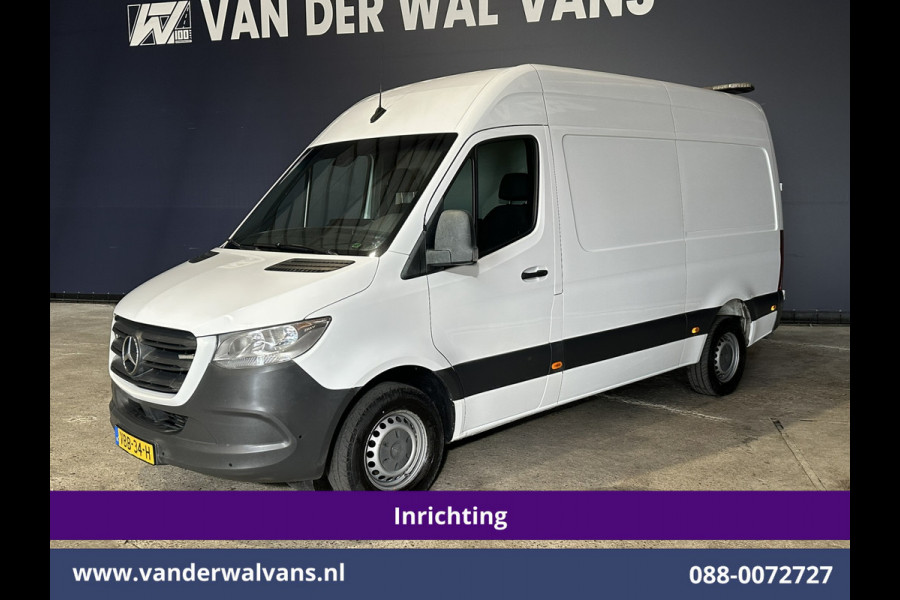 Mercedes-Benz Sprinter 316 CDI 164pk 3500kg Trekhaak L2H2 Inrichting Euro6 Airco | Omvormer | Camera | Apple Carplay Android Auto, Cruisecontrol, Parkeersensoren
