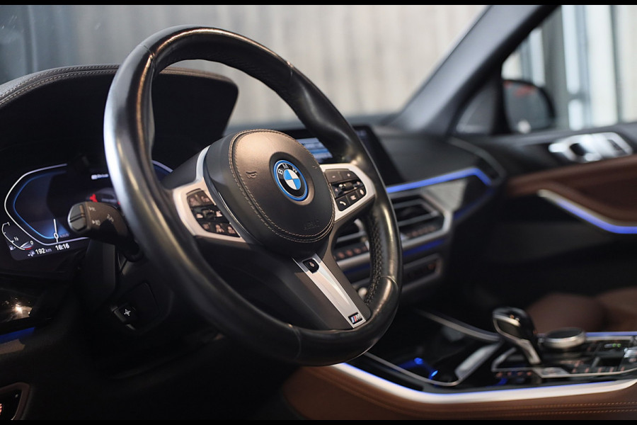 BMW X5 XDrive45e High Executive M Line / Luchtvering / 360 Camera / Head Up / Leder / F1 / Open Pano / Laser Koplampen / 21 Inch