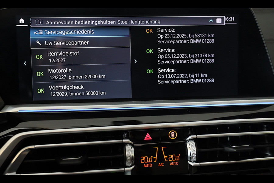 BMW X5 XDrive45e High Executive M Line / Luchtvering / 360 Camera / Head Up / Leder / F1 / Open Pano / Laser Koplampen / 21 Inch