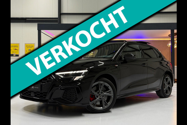 Audi A3 Sportback 45 TFSI e S edition Competition |Pano| 245 PK |B&O| S Stoelen | 18” | Rood Remklauwen | Camera