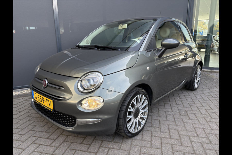 Fiat 500 1.2 Lounge Automaat - Airco - Apple carplay - Navigatie - Cruise control - Bluetooth - Licht metalen velgen 16 inch - Radio - Elektrische ramen - Stuur leder - Stuur multifunctioneel - Start/stop systee - Centrale vergrendeling met afstandsbediening