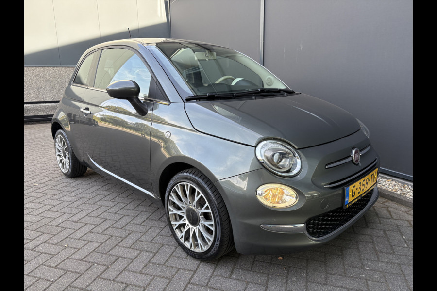 Fiat 500 1.2 Lounge Automaat - Airco - Apple carplay - Navigatie - Cruise control - Bluetooth - Licht metalen velgen 16 inch - Radio - Elektrische ramen - Stuur leder - Stuur multifunctioneel - Start/stop systee - Centrale vergrendeling met afstandsbediening