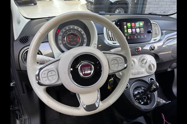 Fiat 500 1.2 Lounge Automaat - Airco - Apple carplay - Navigatie - Cruise control - Bluetooth - Licht metalen velgen 16 inch - Radio - Elektrische ramen - Stuur leder - Stuur multifunctioneel - Start/stop systee - Centrale vergrendeling met afstandsbediening