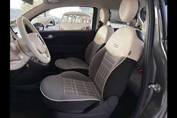 Fiat 500 1.2 Lounge Automaat - Airco - Apple carplay - Navigatie - Cruise control - Bluetooth - Licht metalen velgen 16 inch - Radio - Elektrische ramen - Stuur leder - Stuur multifunctioneel - Start/stop systee - Centrale vergrendeling met afstandsbediening