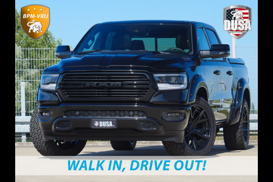 Dodge Ram 1500 | Laramie Sport | 5.7 V8 | HEMI | 4x4 | Crew Cab Panoramadak | Leder | Uconnect touchscreen | Getoonde accessoires zijn verkrijgbaar tegen meerprijs