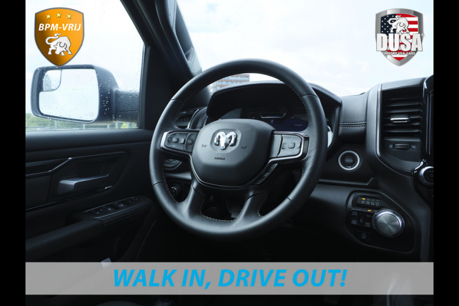 Dodge Ram 1500 | Laramie Sport | 5.7 V8 | HEMI | 4x4 | Crew Cab Panoramadak | Leder | Uconnect touchscreen | Getoonde accessoires zijn verkrijgbaar tegen meerprijs