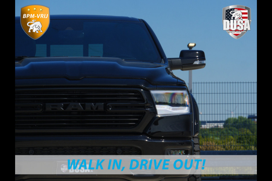 Dodge Ram 1500 | Laramie Sport | 5.7 V8 | HEMI | 4x4 | Crew Cab Panoramadak | Leder | Uconnect touchscreen | Getoonde accessoires zijn verkrijgbaar tegen meerprijs