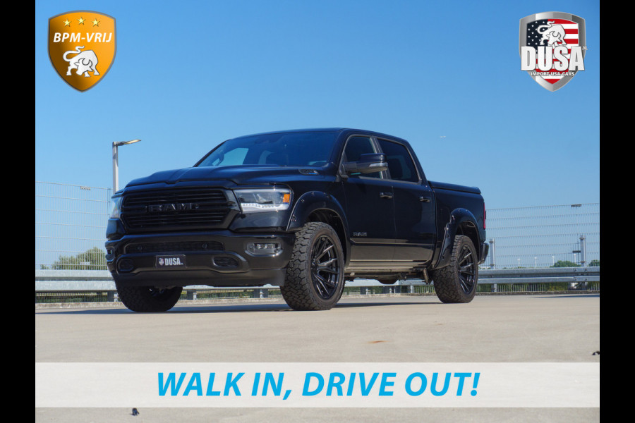Dodge Ram 1500 | Laramie Sport | 5.7 V8 | HEMI | 4x4 | Crew Cab Panoramadak | Leder | Uconnect touchscreen | Getoonde accessoires zijn verkrijgbaar tegen meerprijs