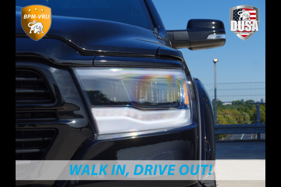 Dodge Ram 1500 | Laramie Sport | 5.7 V8 | HEMI | 4x4 | Crew Cab Panoramadak | Leder | Uconnect touchscreen | Getoonde accessoires zijn verkrijgbaar tegen meerprijs