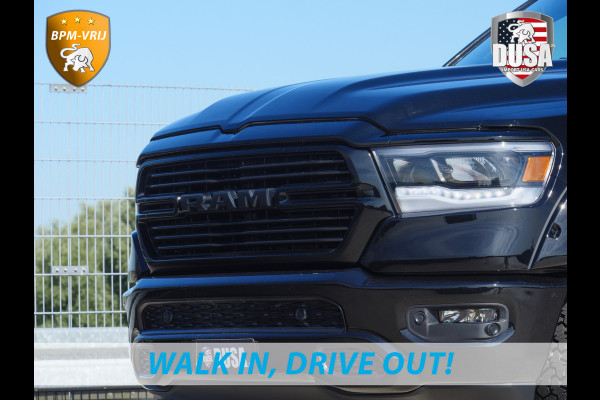 Dodge Ram 1500 | Laramie Sport | 5.7 V8 | HEMI | 4x4 | Crew Cab Panoramadak | Leder | Uconnect touchscreen | Getoonde accessoires zijn verkrijgbaar tegen meerprijs