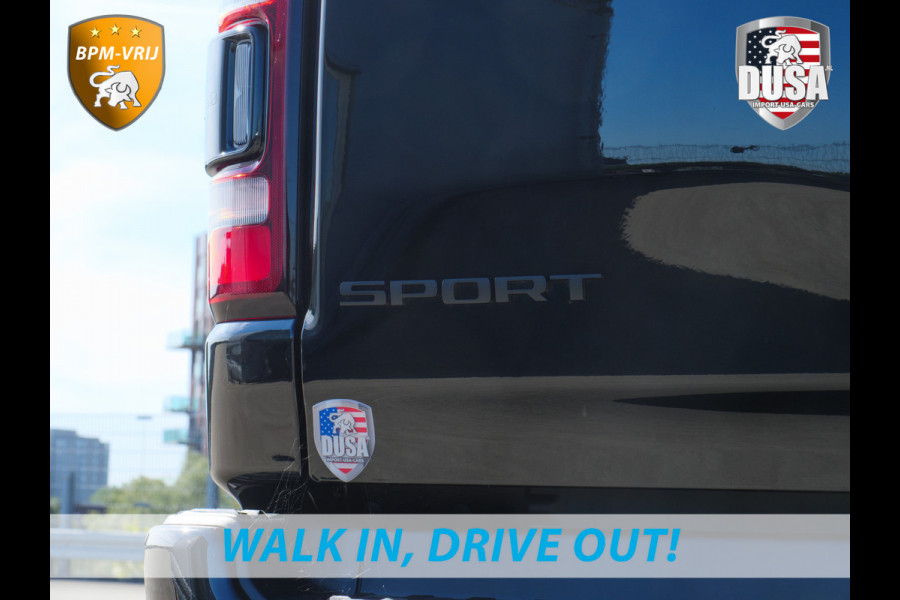 Dodge Ram 1500 | Laramie Sport | 5.7 V8 | HEMI | 4x4 | Crew Cab Panoramadak | Leder | Uconnect touchscreen | Getoonde accessoires zijn verkrijgbaar tegen meerprijs
