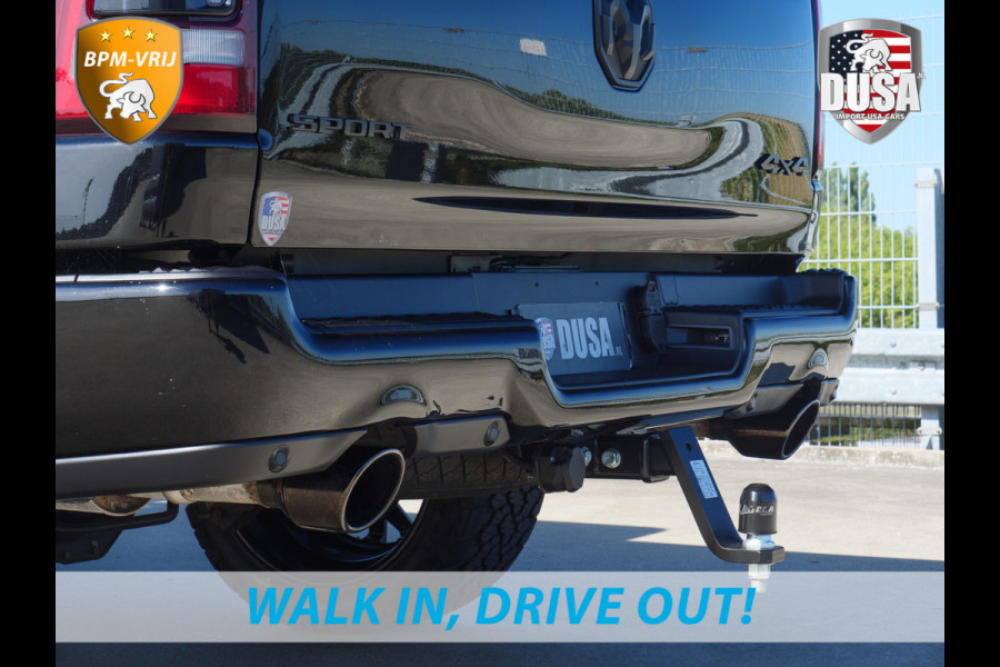 Dodge Ram 1500 | Laramie Sport | 5.7 V8 | HEMI | 4x4 | Crew Cab Panoramadak | Leder | Uconnect touchscreen | Getoonde accessoires zijn verkrijgbaar tegen meerprijs