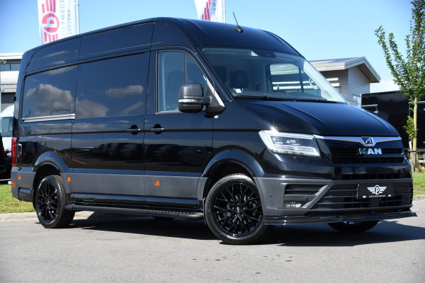 MAN TGE 3.180 35 2.0 L3H3 Black Edition Adaptieve Cruise, Camera, Carplay, LED, Stoelverwarming, Massage stoel, Trekhaak, 177pk, Automaat, Uniek!