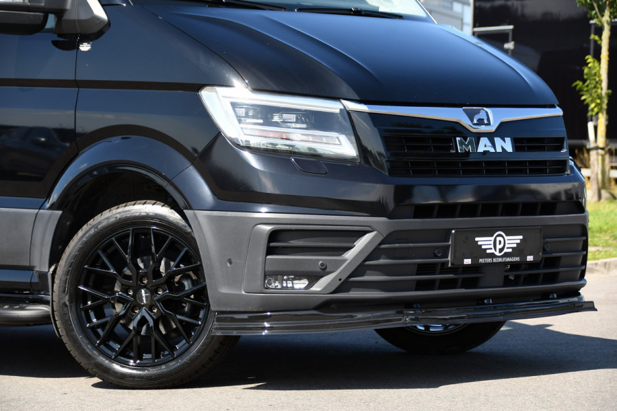 MAN TGE 3.180 35 2.0 L3H3 Black Edition Adaptieve Cruise, Camera, Carplay, LED, Stoelverwarming, Massage stoel, Trekhaak, 177pk, Automaat, Uniek!