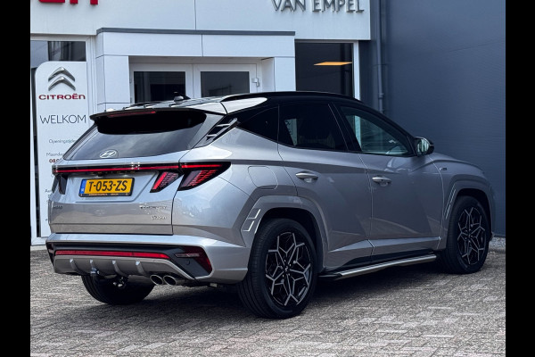 Hyundai Tucson 1.6 T-GDI PHEV N Line 4WD | 98% SOH | Trekhaak | NL-Auto | 360 Camera | Stoelverwarming + Koeling | Krell