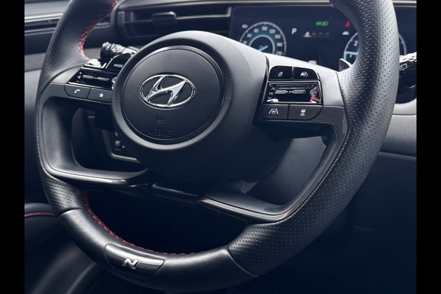 Hyundai Tucson 1.6 T-GDI PHEV N Line 4WD | 98% SOH | Trekhaak | NL-Auto | 360 Camera | Stoelverwarming + Koeling | Krell