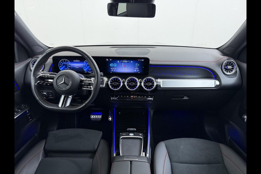 Mercedes-Benz EQB EQB 300 4Matic AMG VAN: 47.900,- VOOR: 45.440,- UW HERFSTVOORDEEL: 2.460,- NIEUW MODEL | SOH 100% | NIGHT PAKKET | 7-PERSOONS | ACHTERUITRIJCAMERA | ADAPTIVE CRUISE CONTROL | ELEKTRISCHE ACHTERKLEP | STUUR- & STOELVERWARMING | AMBIENT LIGHTING | FABRIEKSGARANTIE T/M 06-2027 | RIJKLAAR