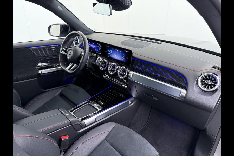 Mercedes-Benz EQB EQB 300 4Matic AMG VAN: 47.900,- VOOR: 45.440,- UW HERFSTVOORDEEL: 2.460,- NIEUW MODEL | SOH 100% | NIGHT PAKKET | 7-PERSOONS | ACHTERUITRIJCAMERA | ADAPTIVE CRUISE CONTROL | ELEKTRISCHE ACHTERKLEP | STUUR- & STOELVERWARMING | AMBIENT LIGHTING | FABRIEKSGARANTIE T/M 06-2027 | RIJKLAAR