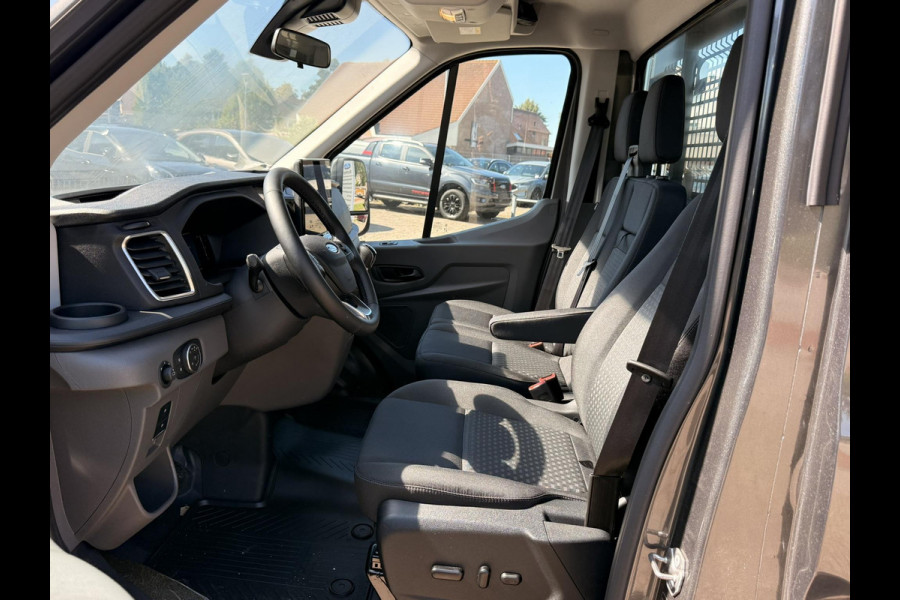 Ford Transit 350 2.0 TDCI L3H1 Trend AWD | SCI | 165pk | Open laadbak | Vierwielaandrijving | BPM-vrij | Stoelverwarming | Elektrisch verstelbare stoel | Keyless entry | Spatlappen voor | Buitenspiegels met lange arm