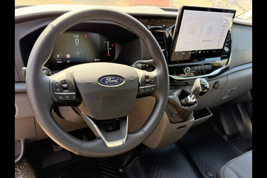 Ford Transit 350 2.0 TDCI L3H1 Trend AWD | SCI | 165pk | Open laadbak | Vierwielaandrijving | BPM-vrij | Stoelverwarming | Elektrisch verstelbare stoel | Keyless entry | Spatlappen voor | Buitenspiegels met lange arm