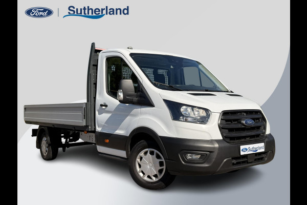 Ford Transit 350 2.0 TDCI L3H1 Trend Open Laadbak | SCI | 170pk | Airco | Achteruitrijcamera | Trekhaak | Cruise control