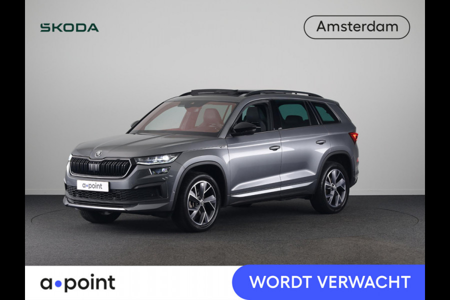Škoda Kodiaq 1.5 TSI Sportline Business 7persoons 150pk | Panoramadak | Trekhaak wegklapbaar | Parkeercamera | Navigatie | Elektrisch verstelbare voorstoelen met geheugen