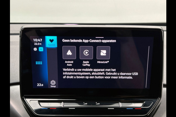 Volkswagen ID.4 Pro 77 kWh | 1e Eigenaar | SOH 95,84% | Carplay | Adaptive-cruise | Camera | Warmtepomp |