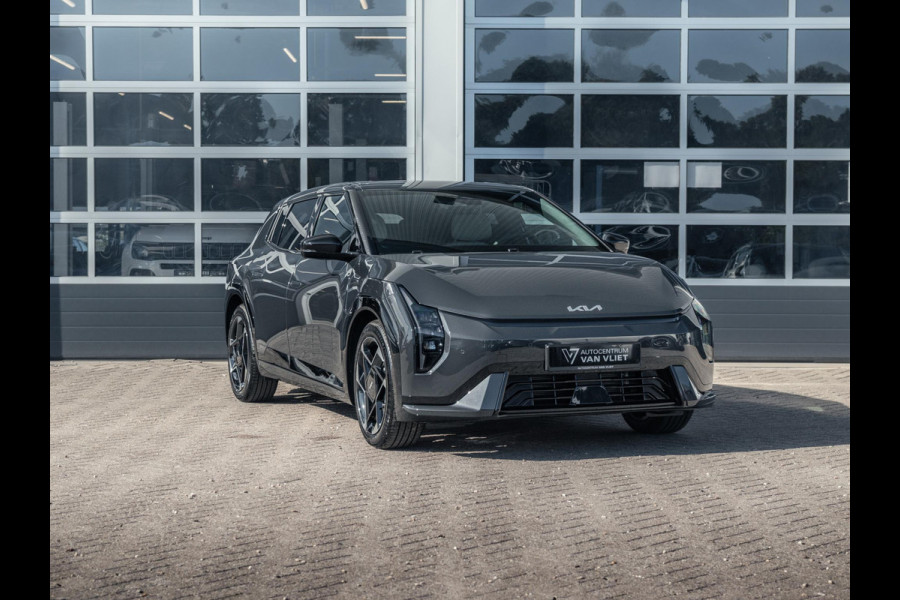 Kia EV4 GT-Line Business Edition 81.4 kWh | Direct leverbaar | Rijk uitgerust | Gunstige fiscale waarde! | Navi. | Clima. | Adapt. Cruise. | Stoel&Stuur Verwarming | Dodehoek Assistentie | GT-Line Vegan Lederen Stoelbekleding