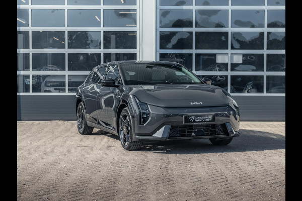 Kia EV4 GT-Line Business Edition 81.4 kWh | Direct leverbaar | Rijk uitgerust | Gunstige fiscale waarde! | Navi. | Clima. | Adapt. Cruise. | Stoel&Stuur Verwarming | Dodehoek Assistentie | GT-Line Vegan Lederen Stoelbekleding