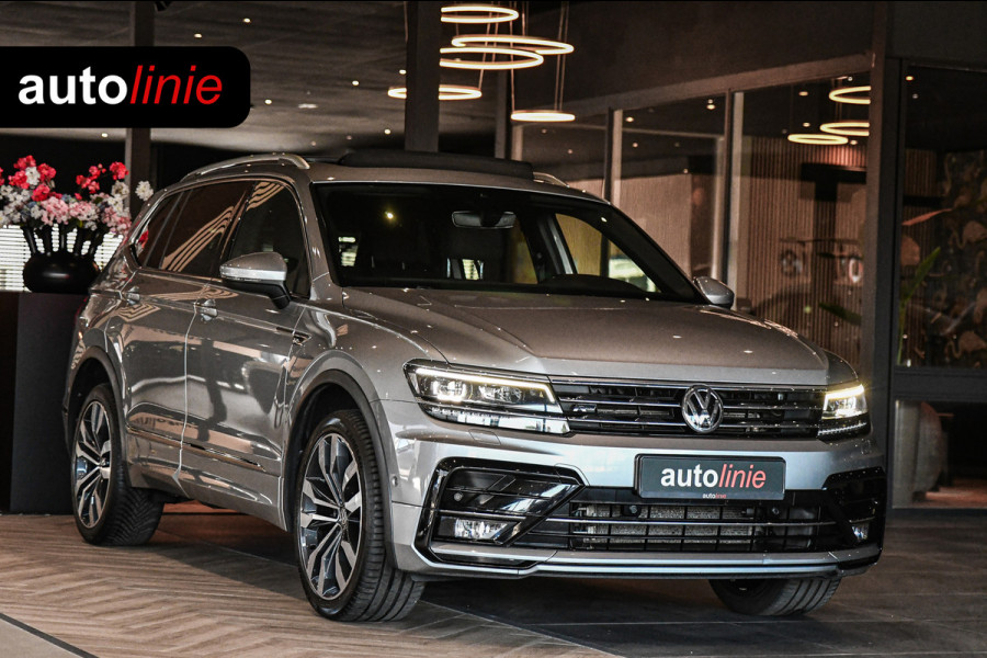 Volkswagen Tiguan Allspace 1.5 TSI R-Line, 7 persoons, Pano, Massage, Dynaudio, ACC, Camera, Dodehoek, Virtual, Trekhaak!