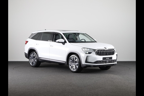 Škoda Kodiaq Business Edition 1.5 TSI PHEV 204 pk Panoramadak | Zwart Leder | Comfort Pakket | Led Matrix  | 20"licht metalen velgen | Canton Sound | Winter pakket | 360° camera