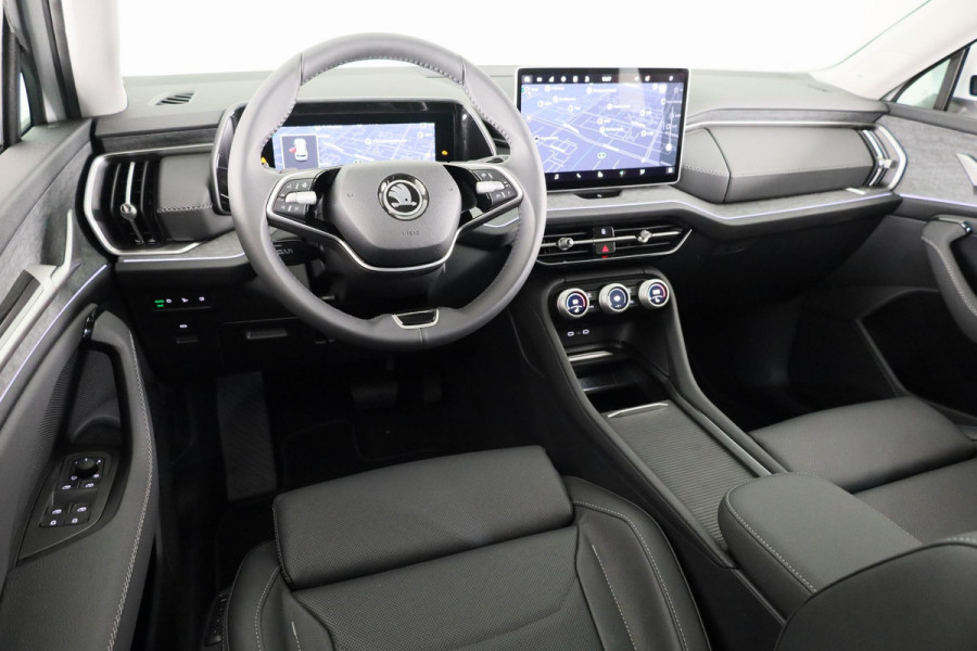 Škoda Kodiaq Business Edition 1.5 TSI PHEV 204 pk Panoramadak | Zwart Leder | Comfort Pakket | Led Matrix  | 20"licht metalen velgen | Canton Sound | Winter pakket | 360° camera