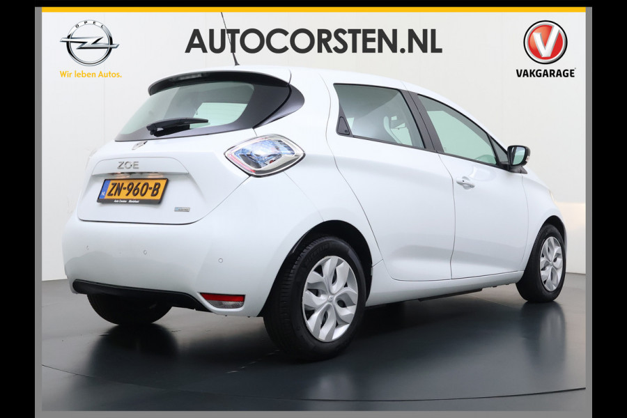 Renault ZOE R90 Life 41kWh Eigen Accu SOH 91% Navi Ecc Apple Carplay/Android Auto Cruise Control Bluetooth Pdc Regen-Lichtsensor Isofix WiFi Dealeronderhouden 1e Eigenaren