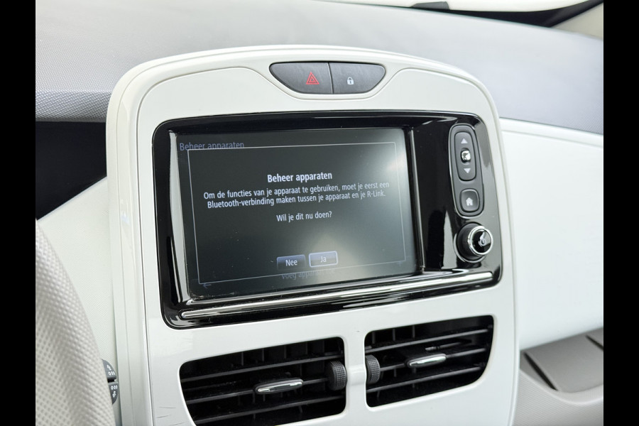 Renault ZOE R90 Life 41kWh Eigen Accu SOH 91% Navi Ecc Apple Carplay/Android Auto Cruise Control Bluetooth Pdc Regen-Lichtsensor Isofix WiFi Dealeronderhouden 1e Eigenaren