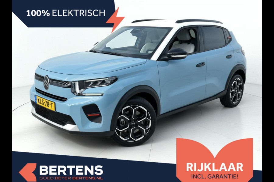 Citroën ë-C3 Max 113pk 44 kWh | 3 Fase! | Rijklaar geleverd! |