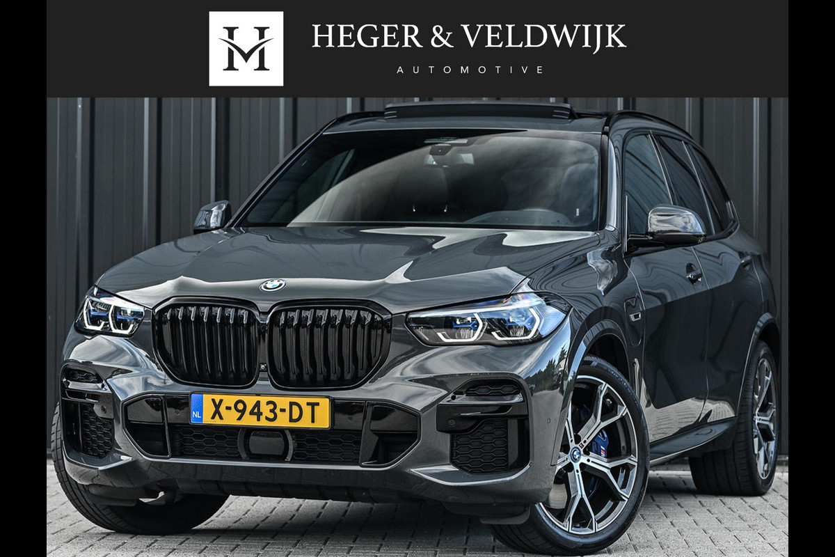 BMW X5 xDrive45e High Executive M-Sport | Panoramadak | 360 Camera | Active Cruise | HUD | Harman/Kardon | Stoelventilatie | Stoelverwarming V+A | Luchtvering | Trekhaak | Ambiance Interieur |