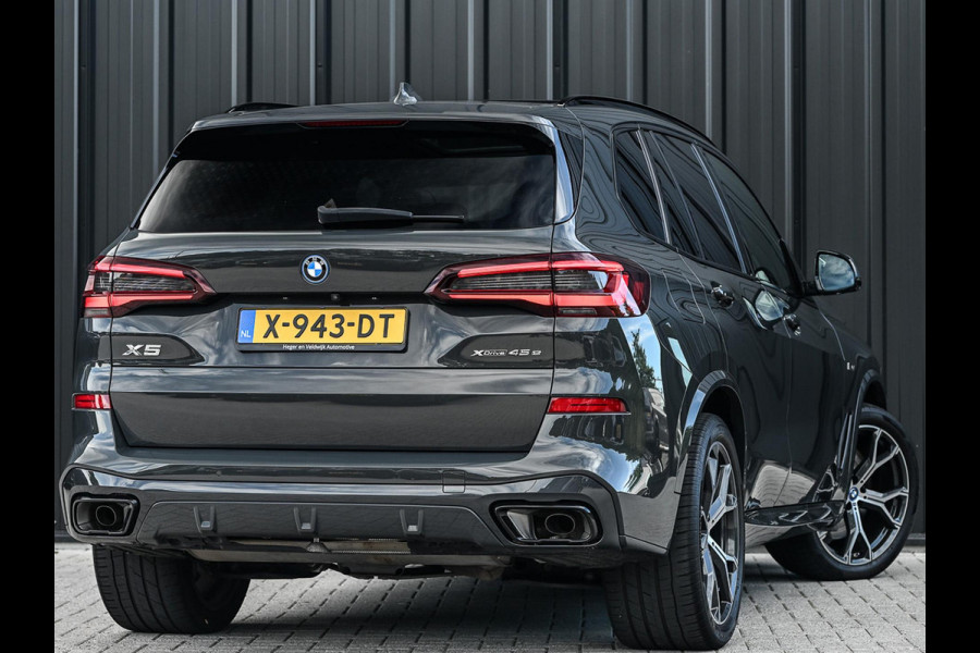BMW X5 xDrive45e High Executive M-Sport | Panoramadak | 360 Camera | Active Cruise | HUD | Harman/Kardon | Stoelventilatie | Stoelverwarming V+A | Luchtvering | Trekhaak | Ambiance Interieur |