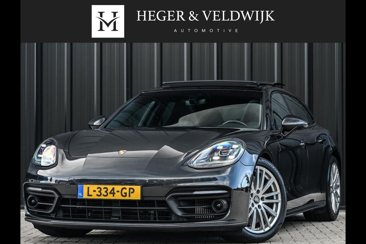Porsche Panamera Sport Turismo 2.9 4S E-Hybrid | Panoramadak | NL-Auto | Camera | Adaptive Cruise | Luchtvering | Memory Seats | Stoelverwarming | Sport Chrono |
