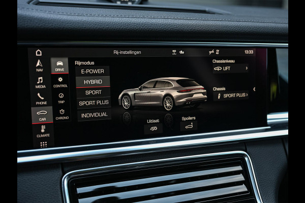 Porsche Panamera Sport Turismo 2.9 4S E-Hybrid | Panoramadak | NL-Auto | Camera | Adaptive Cruise | Luchtvering | Memory Seats | Stoelverwarming | Sport Chrono |
