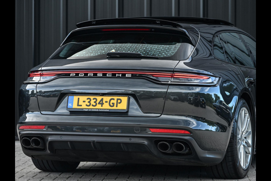 Porsche Panamera Sport Turismo 2.9 4S E-Hybrid | Panoramadak | NL-Auto | Camera | Adaptive Cruise | Luchtvering | Memory Seats | Stoelverwarming | Sport Chrono |