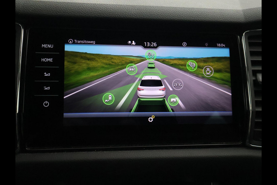 Škoda Kodiaq 1.5 TSI 150 PK + WEGKL. TREKHAAK 1800 KG | CARPLAY | CANTON | ADAPTIVE CRUISE | CAMERA