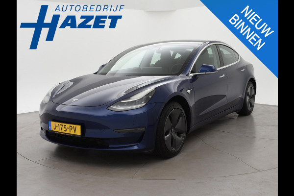 Tesla Model 3 LONG RANGE AWD 75 kWh + TREKHAAK AFNEEMBAAR | PANORAMA | ZWART LEDER | STOELVERW. V+A
