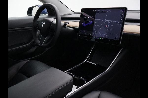Tesla Model 3 LONG RANGE AWD 75 kWh + TREKHAAK AFNEEMBAAR | PANORAMA | ZWART LEDER | STOELVERW. V+A