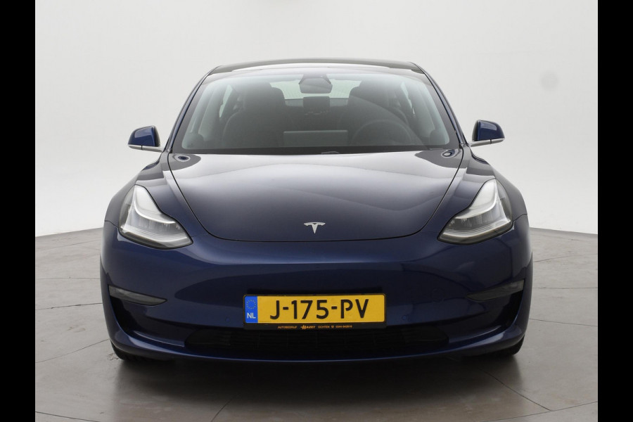 Tesla Model 3 LONG RANGE AWD 75 kWh + TREKHAAK AFNEEMBAAR | PANORAMA | ZWART LEDER | STOELVERW. V+A