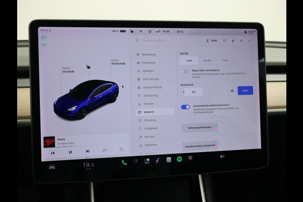 Tesla Model 3 LONG RANGE AWD 75 kWh + TREKHAAK AFNEEMBAAR | PANORAMA | ZWART LEDER | STOELVERW. V+A